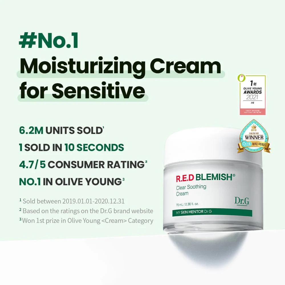 Dr.G Red Blemish Clear Soothing Cream 70ml + 30ml Special Set
