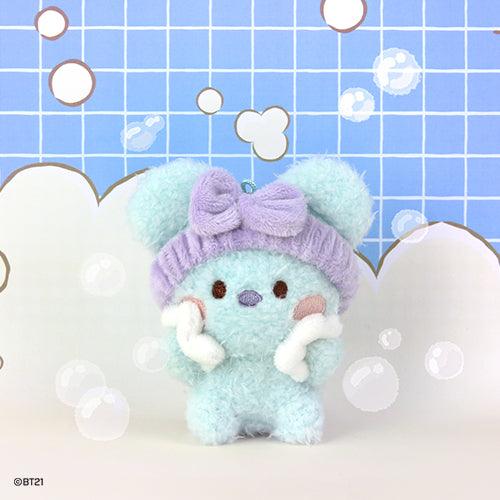 BT21 Minini Plush Keyring - Bath Time