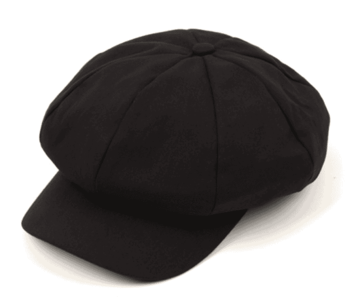 UNIVERSAL CHEMISTRY Black Newsboy Cap – Jimin Pick