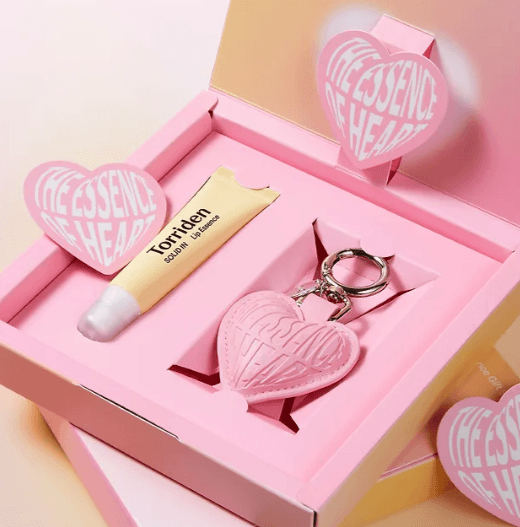 Toriden Solid Ceramide Lip Essence 15ml + Heart Key Ring
