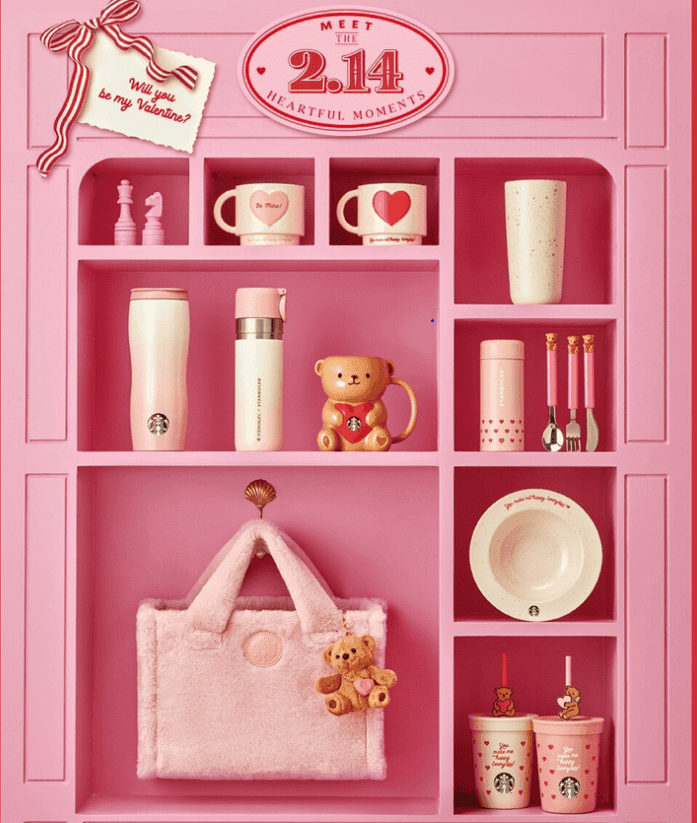 2024 Starbucks valentine special edition