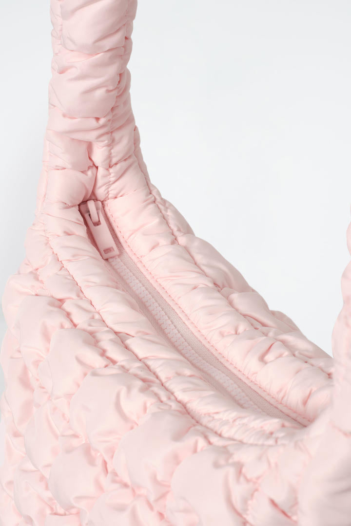 Quilted Messenger Bag