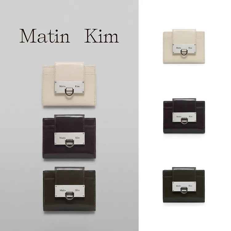Matin Kim MATIN ARCH RING FLAP WALLET