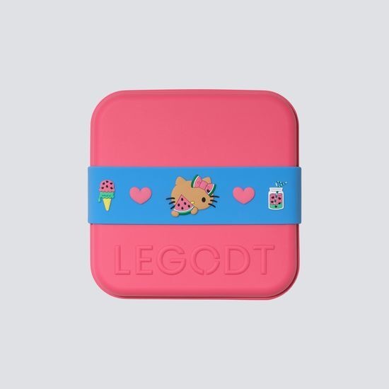 LEGODT Lunch Box Square Sanrio Characters Collaboration Project (Tanning Hello Kitty/Tanning Pochaco)