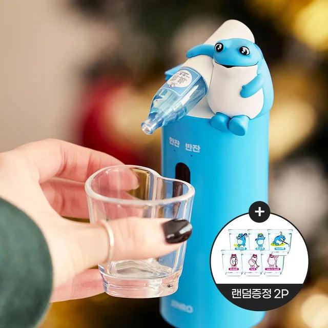 Soju Dispenser Jinro + Soju Glass 2p (Random Color)