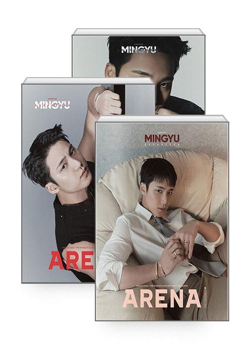 Arena Homme+ SVT MinGyu Cover 2024.03
