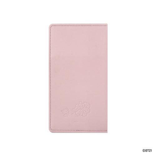 BT21 Minini Leather Patch Passport Cover L size