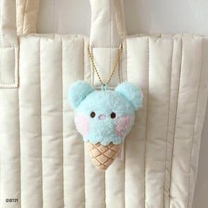 BT21 Minini Doll Keyring Ice Cream