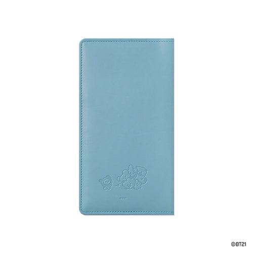 BT21 Minini Leather Patch Passport Cover L size