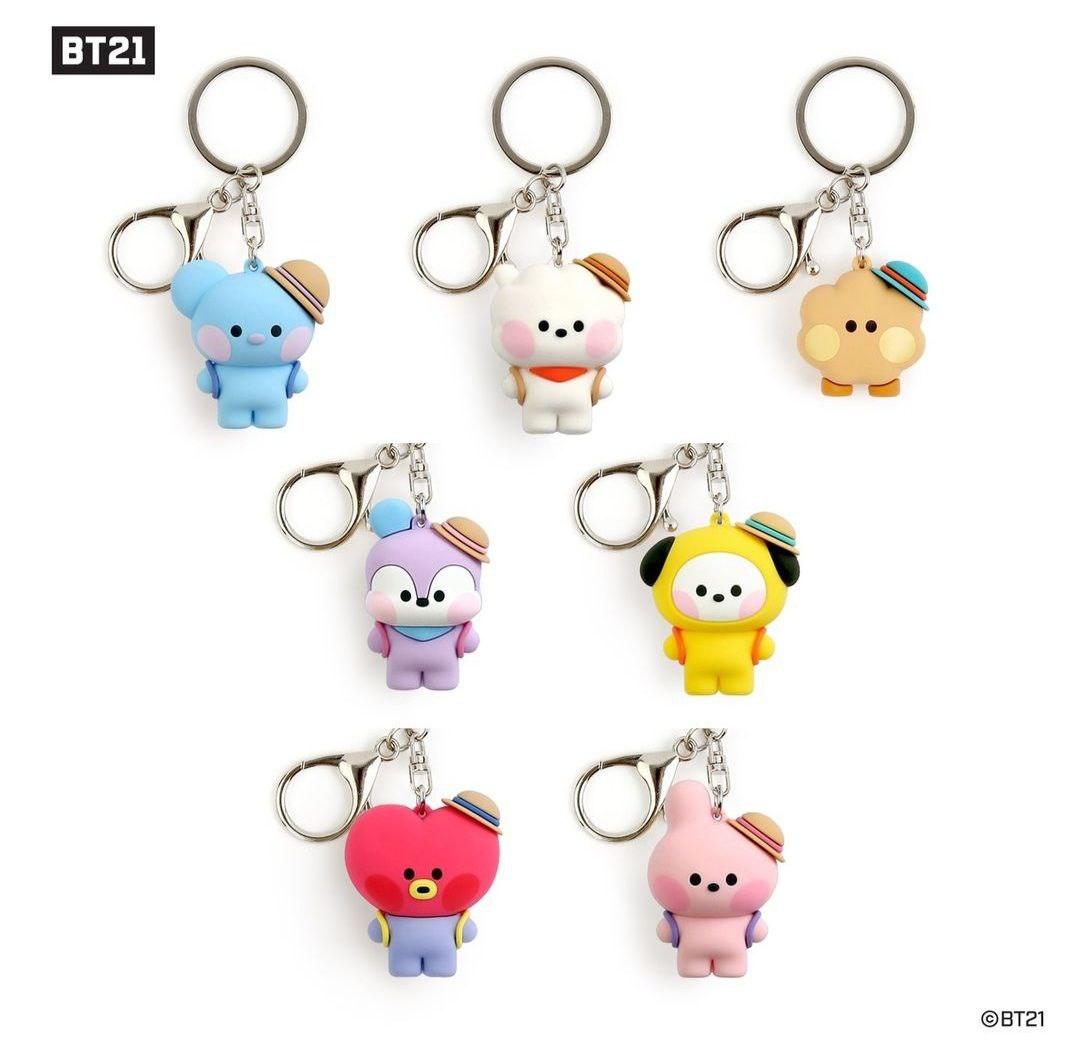 BT21 minini Figure Keyring - Picnic Series