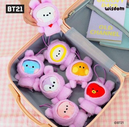 BT21 Mini Puppet Keyring
