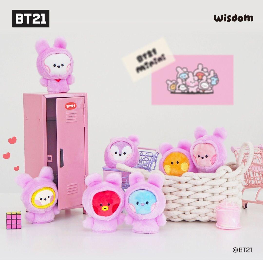 BT21 Mini Puppet Keyring