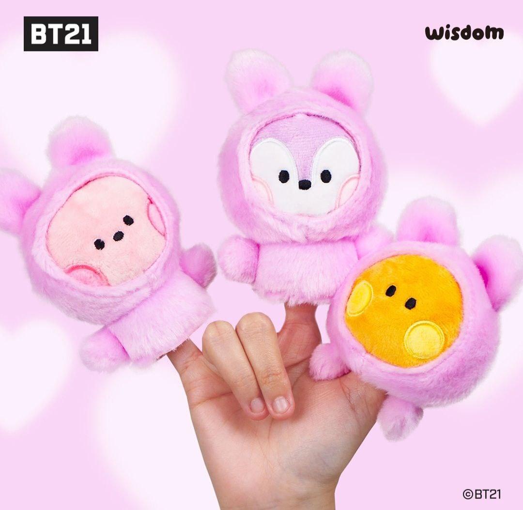 BT21 Mini Puppet Keyring