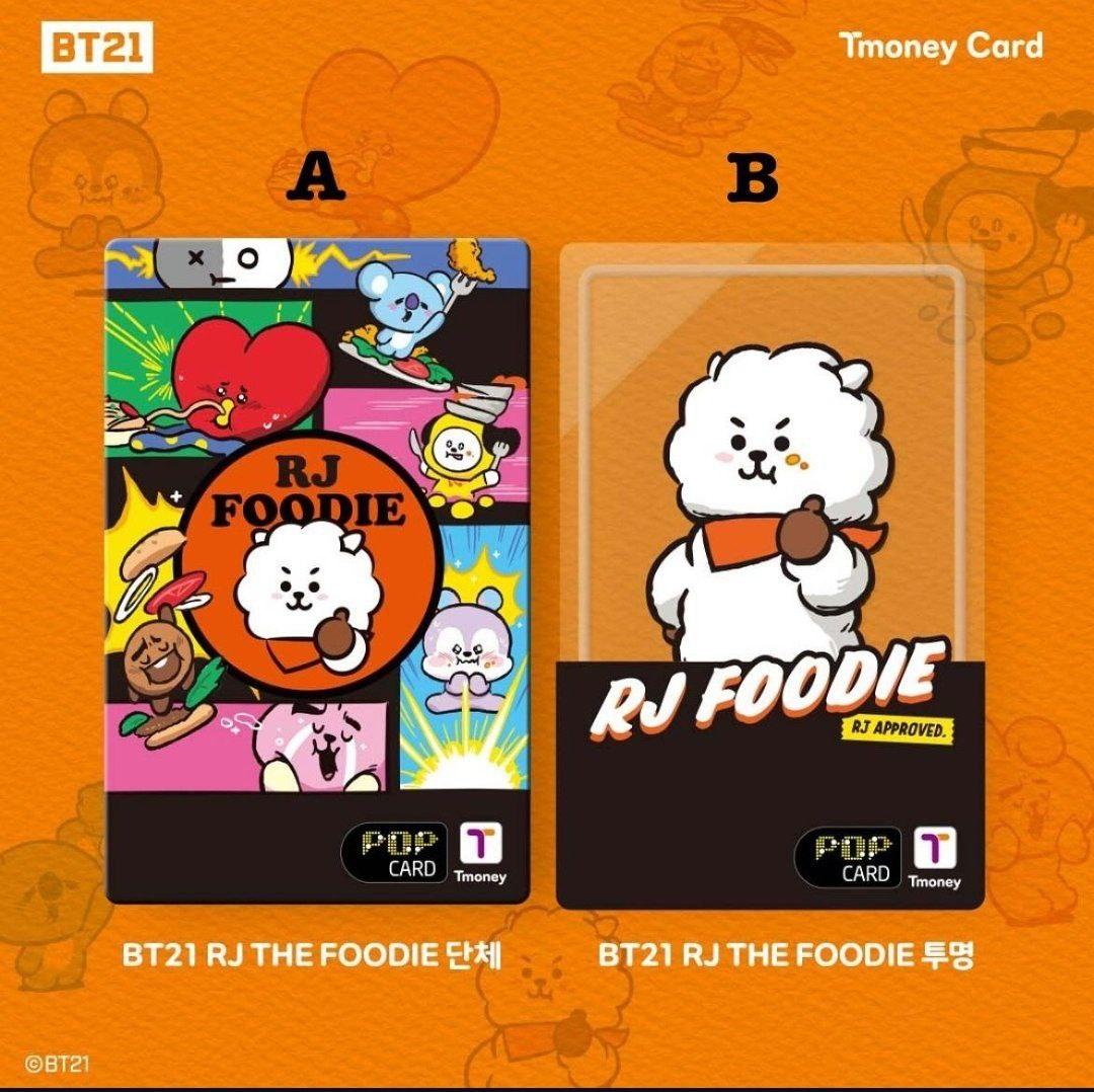 BT21 & RJ Tmoney Card