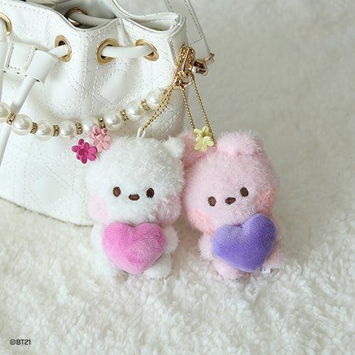 BT21 Minini Doll Keyring Heart