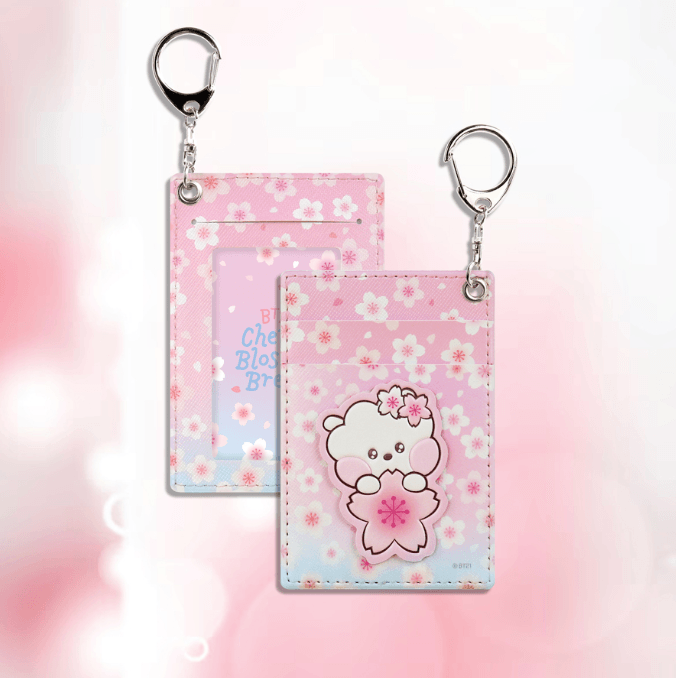 BT21 Cherry blossom minini card holder