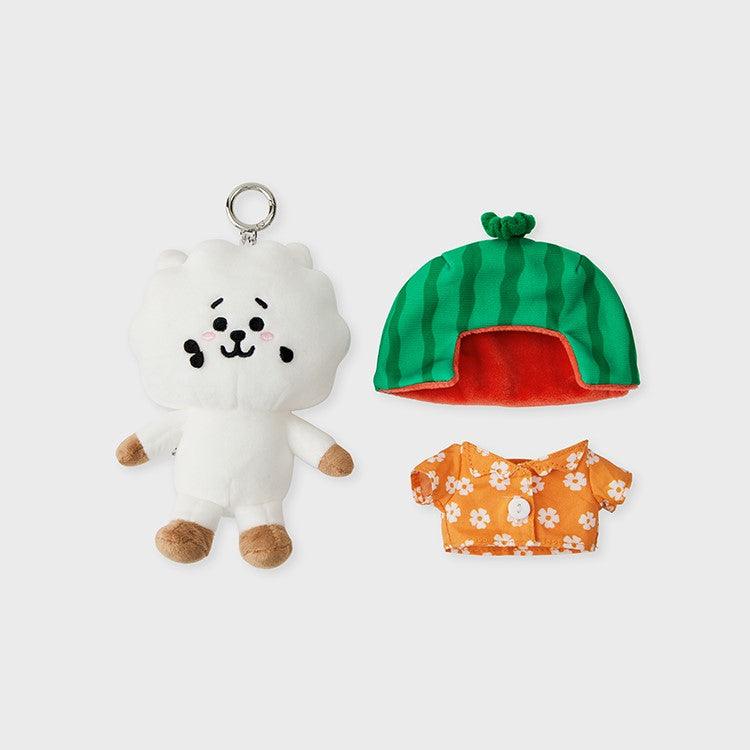 BTS FESTA Baby BT21 Summer Rain Bag Charm Doll