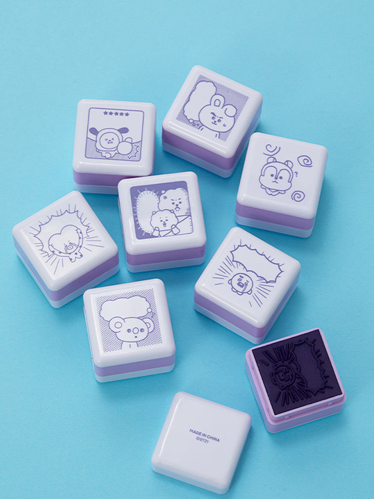 BT21 Today's Face Random Bubble Stamp