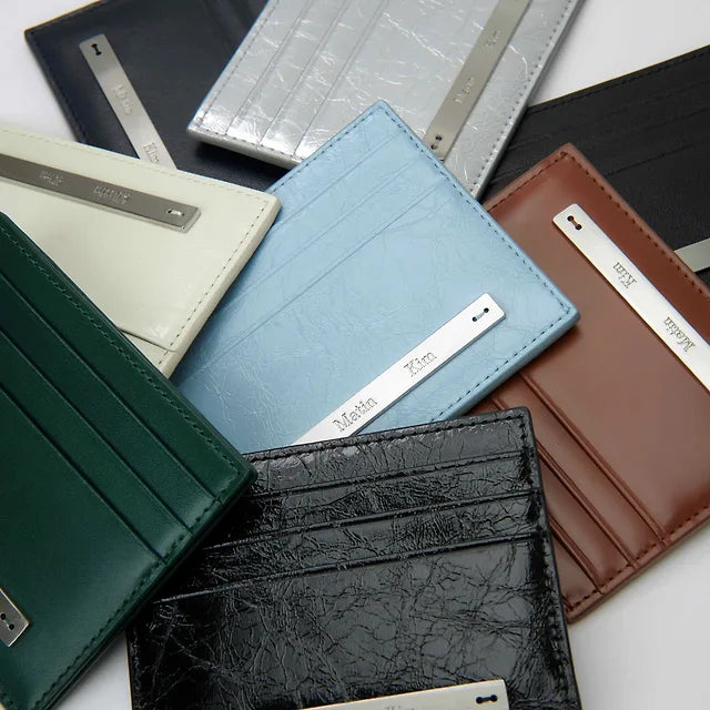 SLIM METAL CARD HOLDER