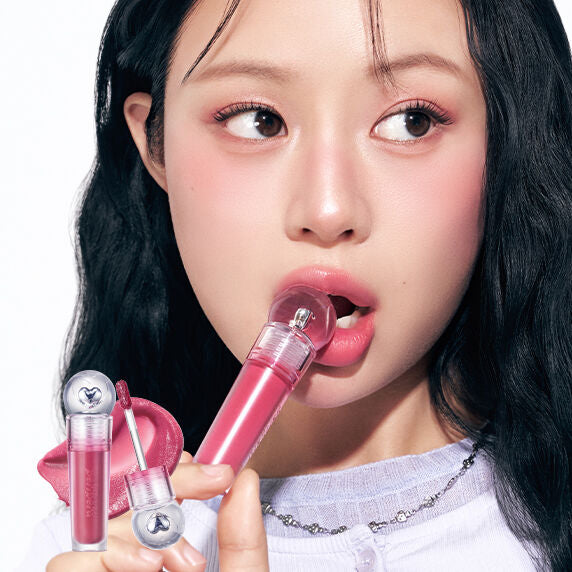 Peripera Ink Jelloable Tint + Rabbit Hat keyring Gift