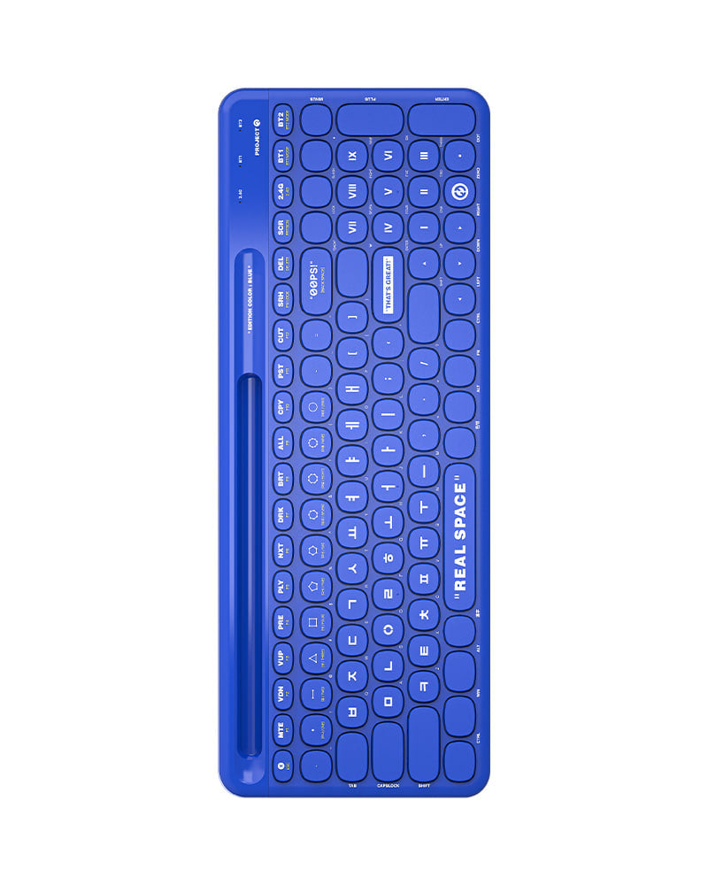 PROJECT KEYBOARD:BLUE TYPE