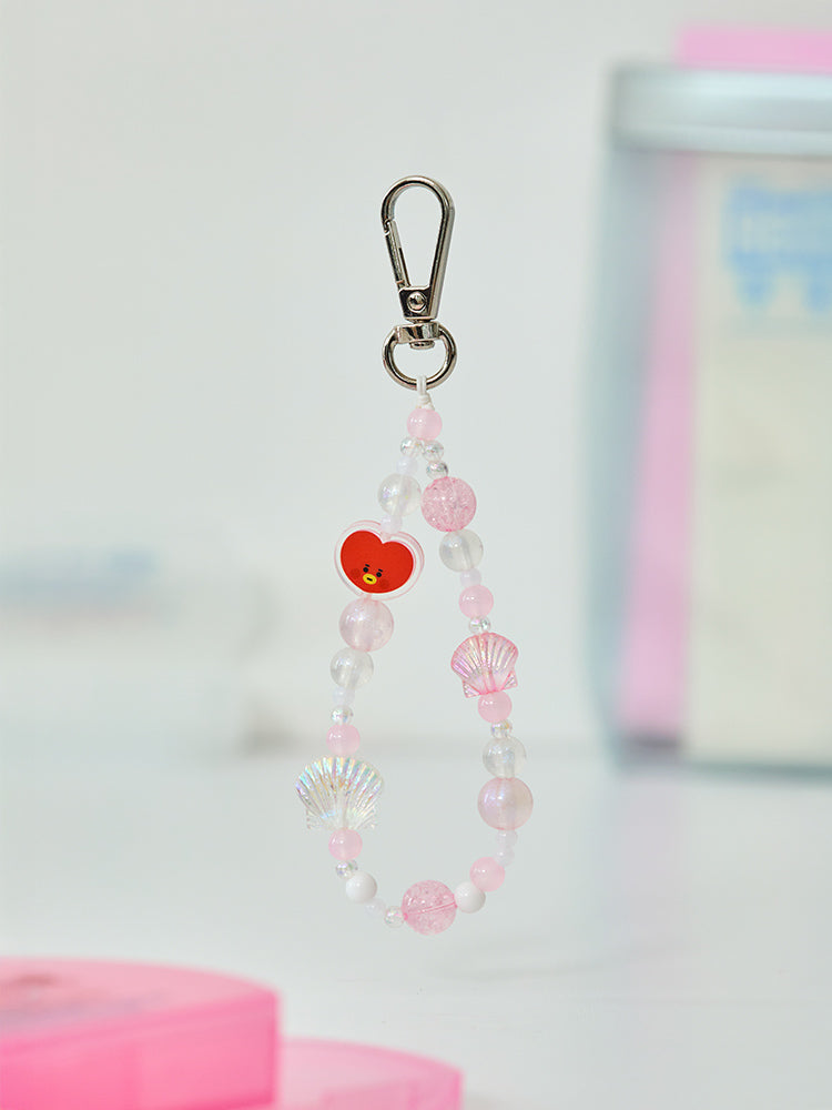 BT21 Baby Pearl Bead Keychain