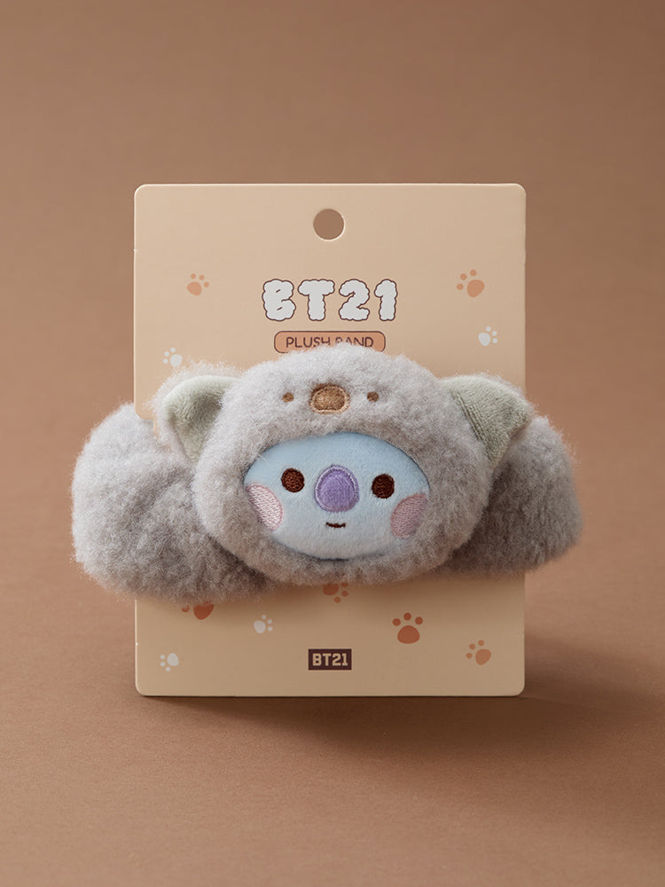 BT21 More Fluffy Face Doll Band