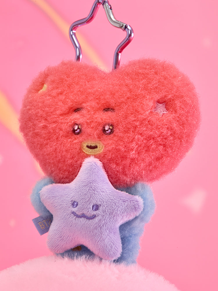 BT21 The Journey Purple Star Doll Keychain