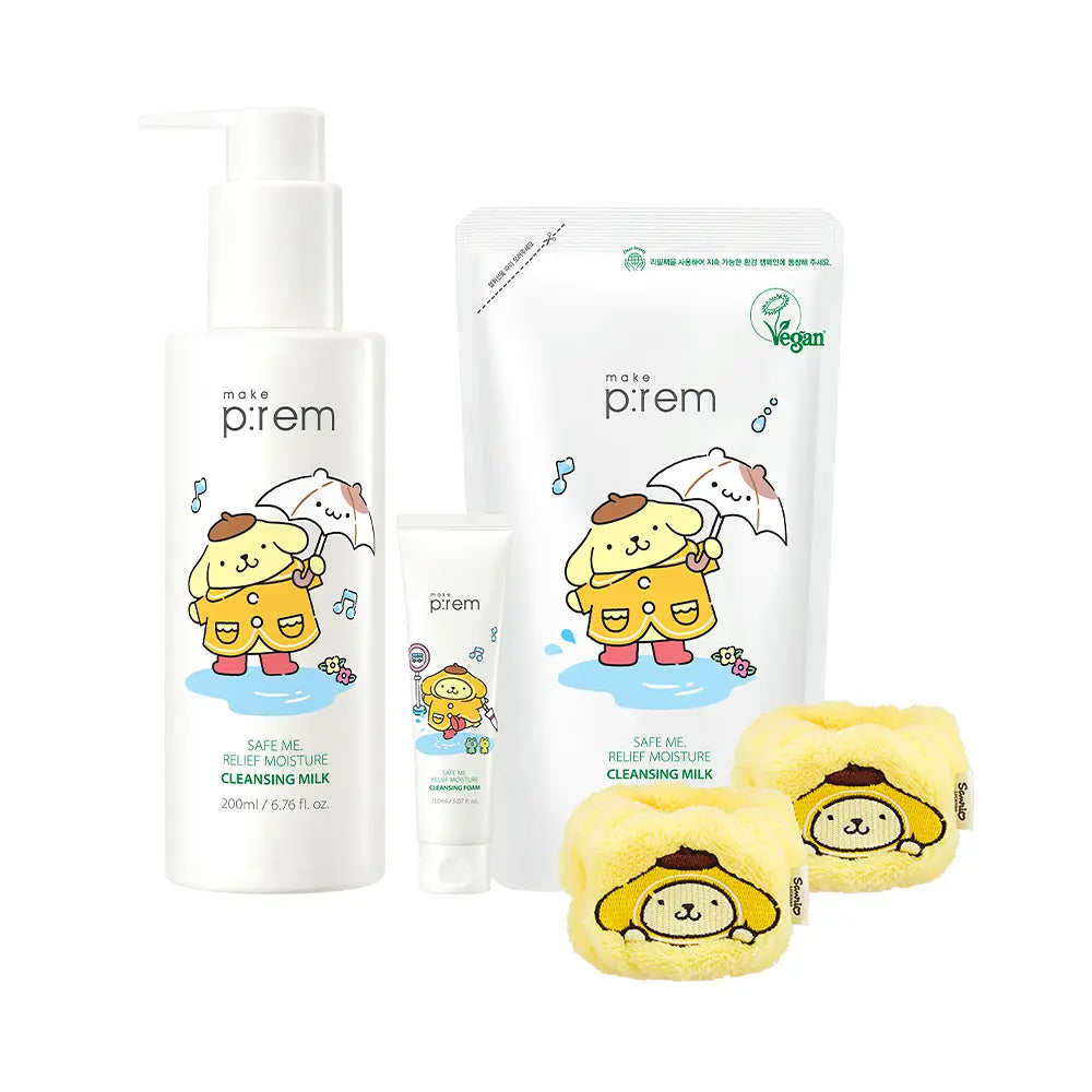 Make Prem Safe Me Cleansing Milk 200ml plan (+ refill 200ml+mini 21ml+wrist wash band)