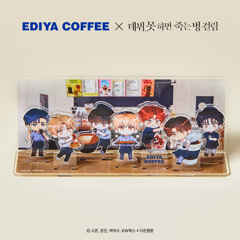 EDIYA X TeSTAR 亚克力立牌套装/立体模型立牌