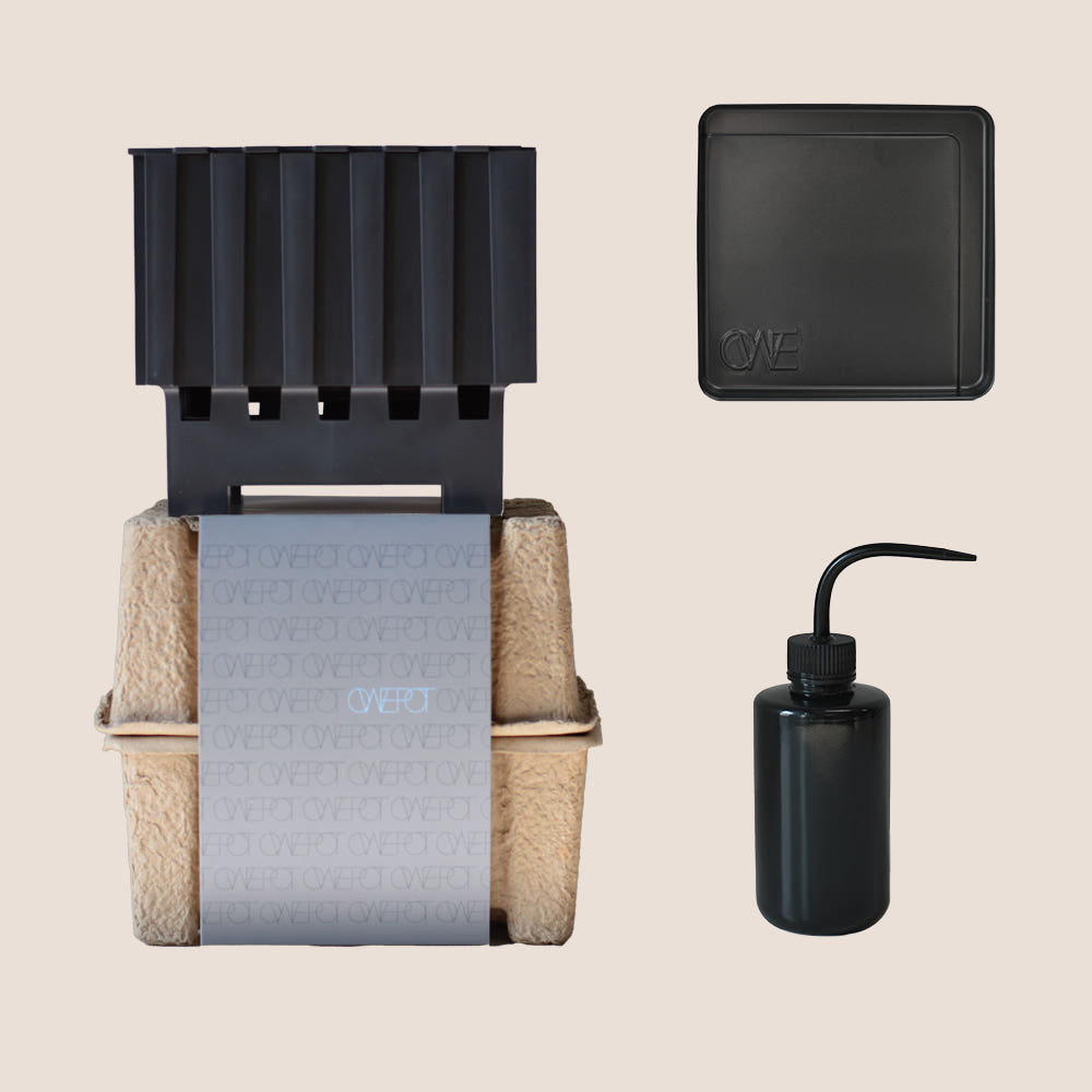 [OWE-POT All-in-one (Tray, Water Feeder included)