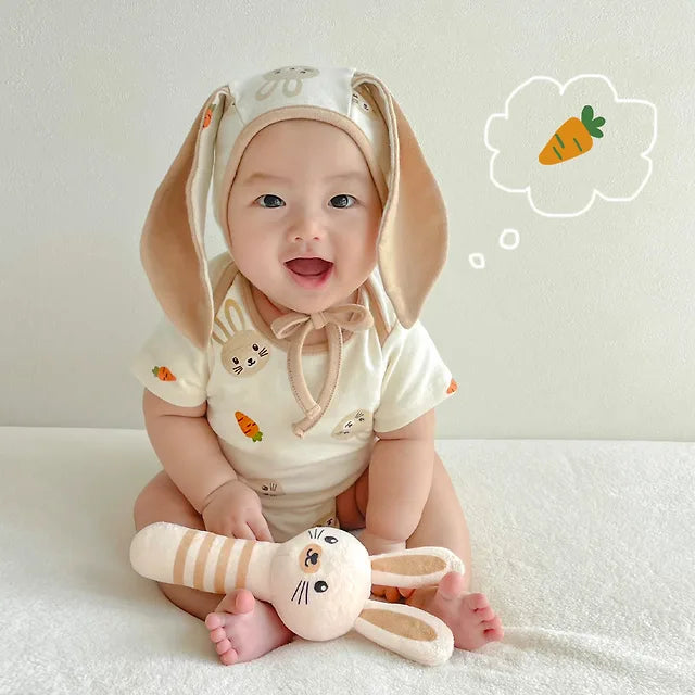 Snake Baby Custom Gift 3-piece Set" Cute Rattle Doll + Clothes + Hat + Gift Box + Shopping Bag