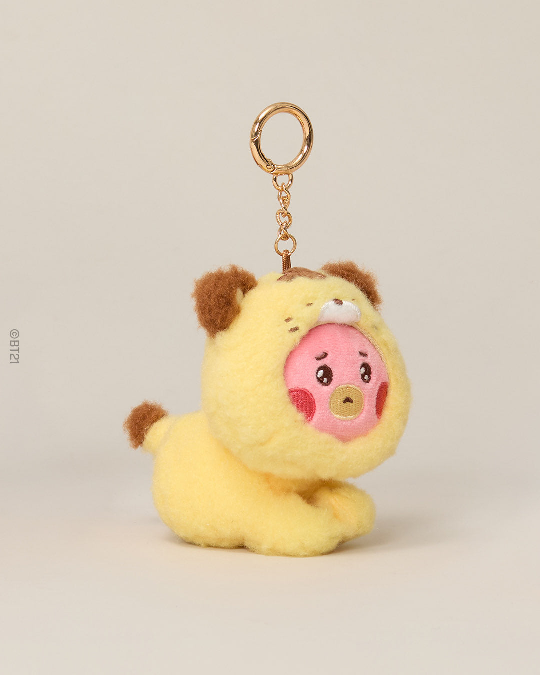 Bt21 let's pay doll keychain
