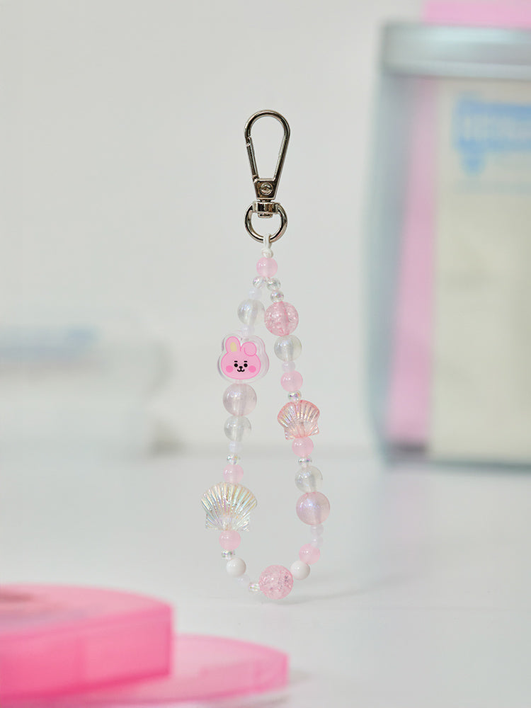BT21 Baby Pearl Bead Keychain