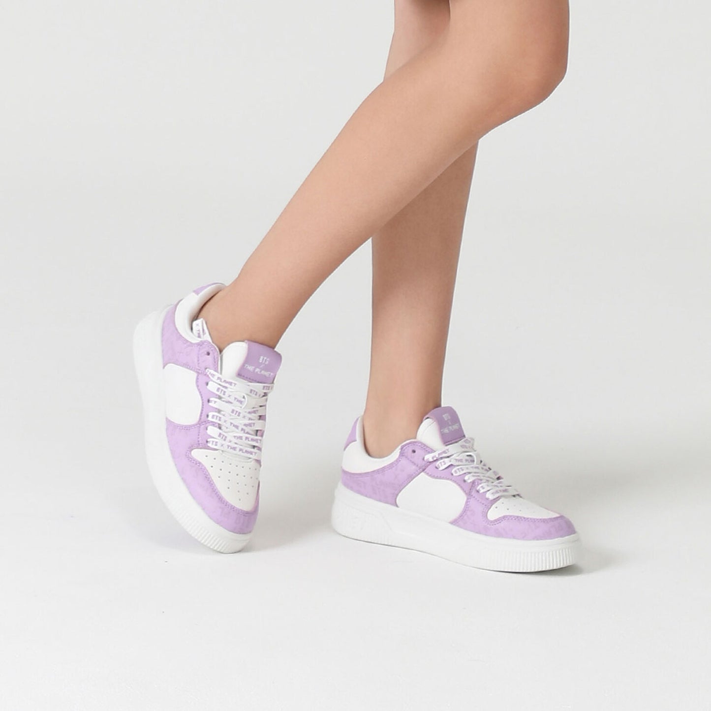 BTS x The Planet Purple Coloration Sneakers