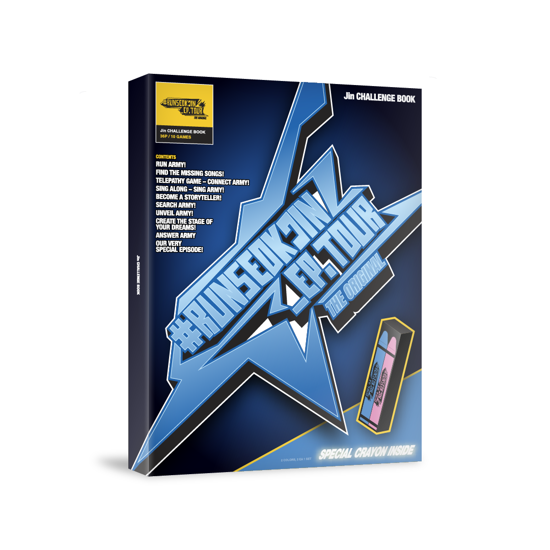 JIN CHALLENGE BOOK (PRE ORDER)