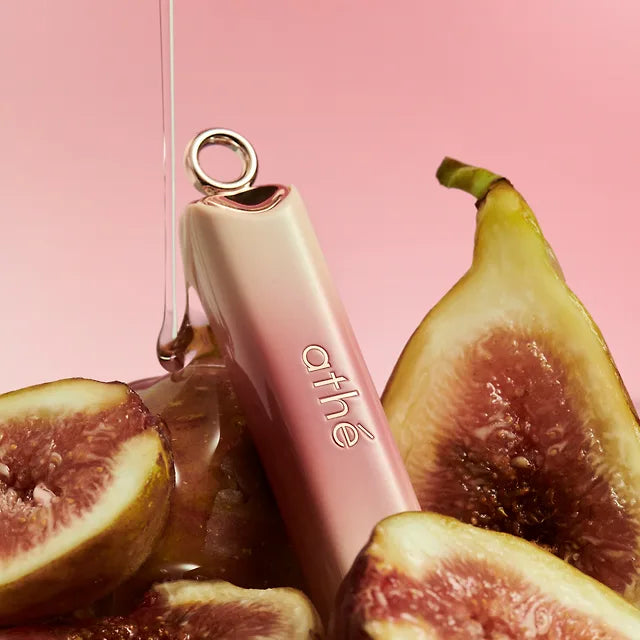 Athe Lip Gloy Balm & Heart Keyring (Engraved) & Lip Pencil & Gift Wrapping