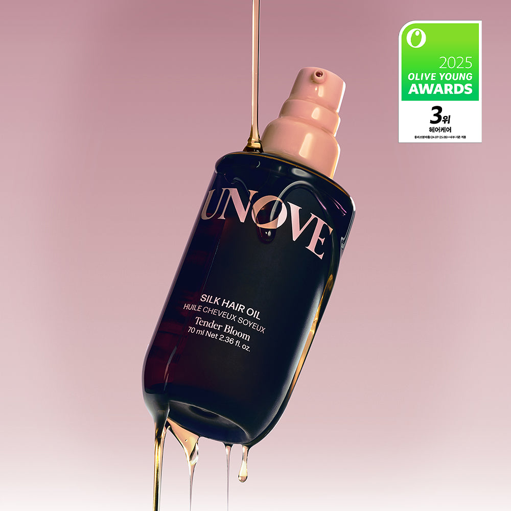 Unove Silk Hair Oil Essence 70ml Double Set