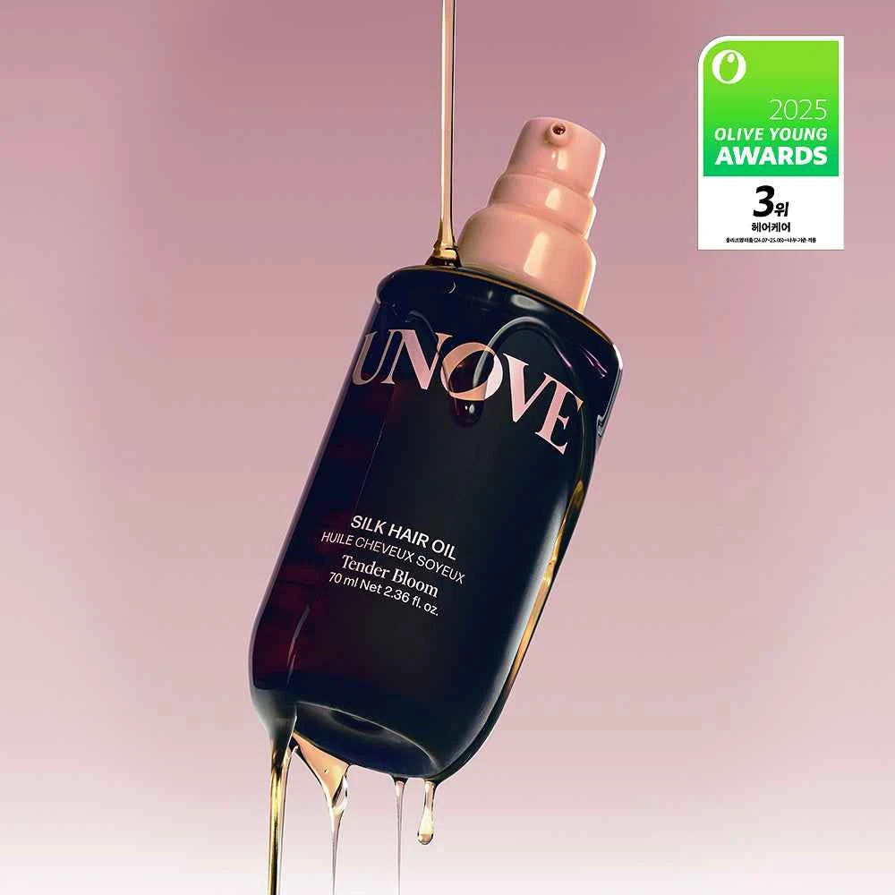 Unove Silk Hair Oil Essence 70ml Double Set