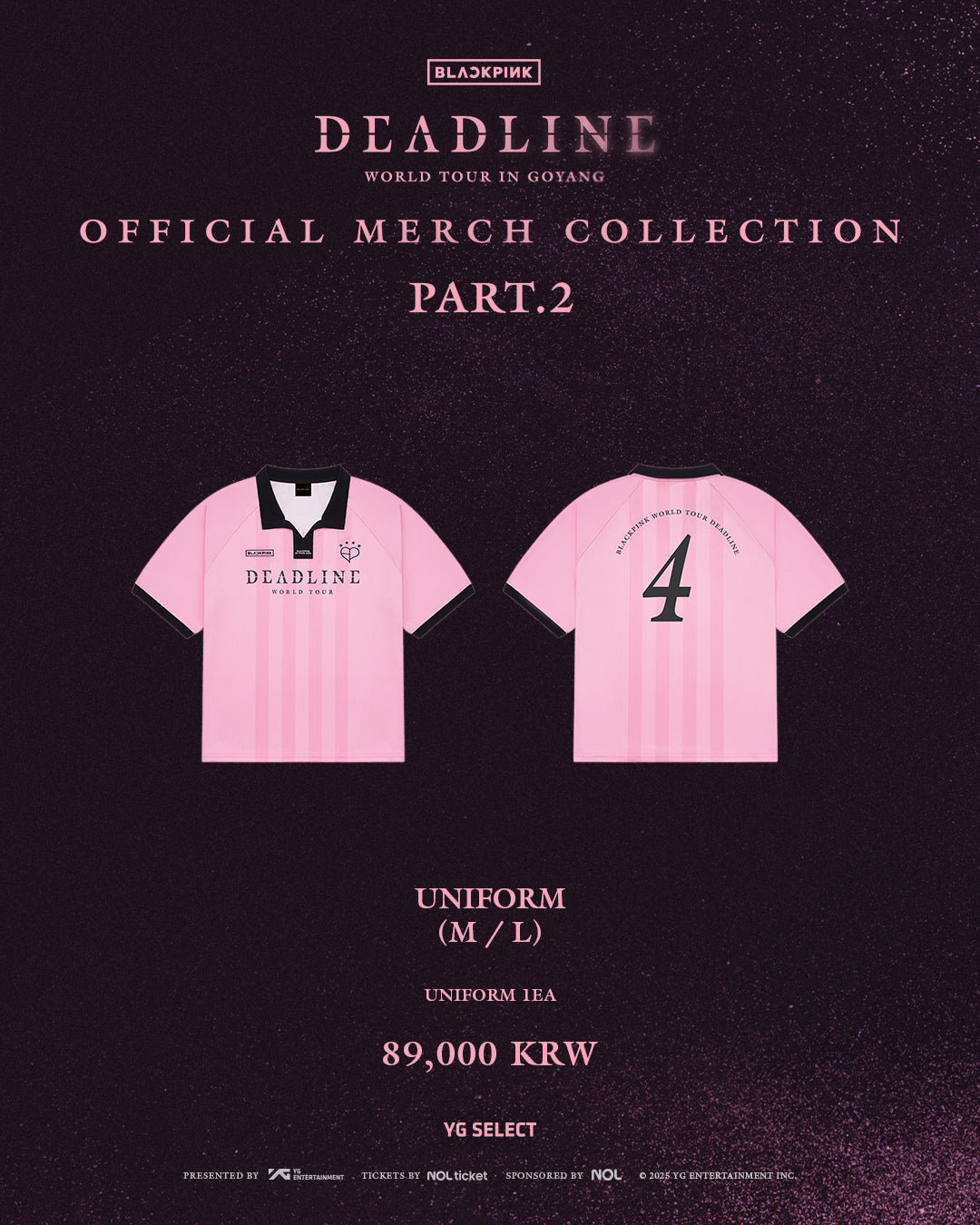 BLACKPINK World Tour "Deadline" Official Merch Part 2