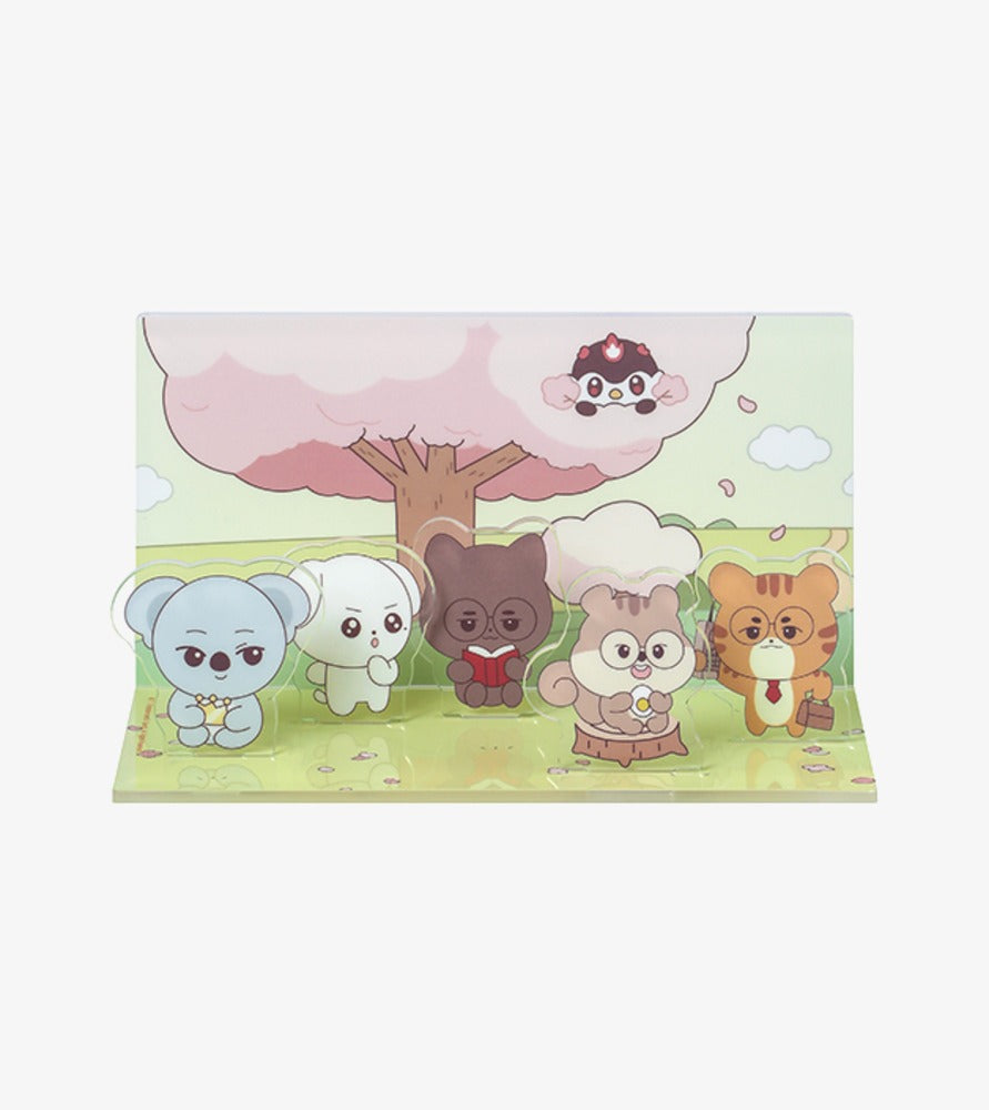 T1 Animal Friends Acrylic Diorama - Blossom Edition