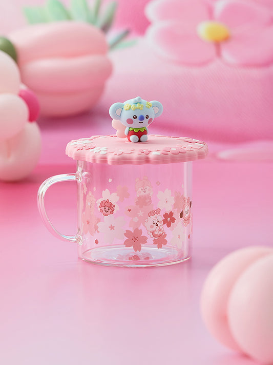 BT21 Spring Fairy GLASS UP & LID (11oz