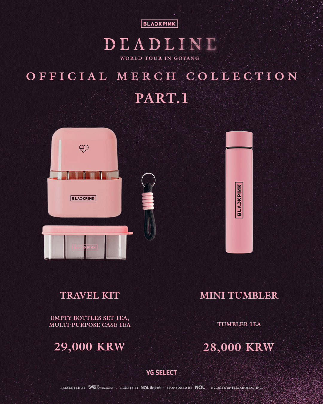 BLACKPINK World Tour "Deadline" Official Merch Part 1