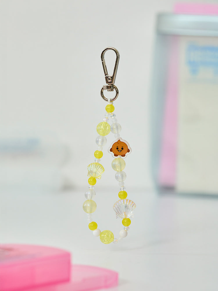 BT21 Baby Pearl Bead Keychain