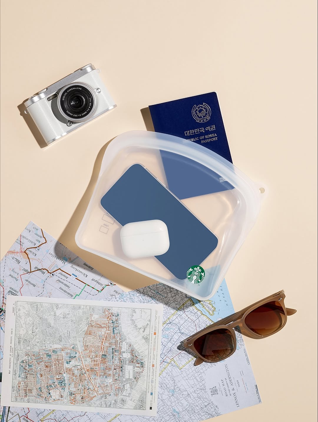 Starbucks Silicon Food Bag (2 types)