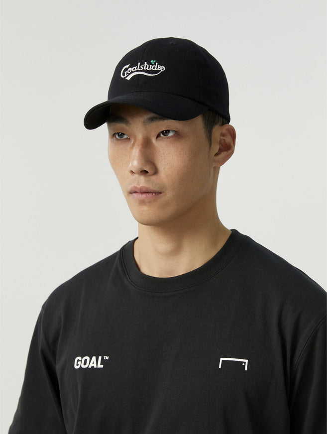 GOAL STUDIO VINTAGE BALL CAP-BLACK (Worn by Byeonwooseok)