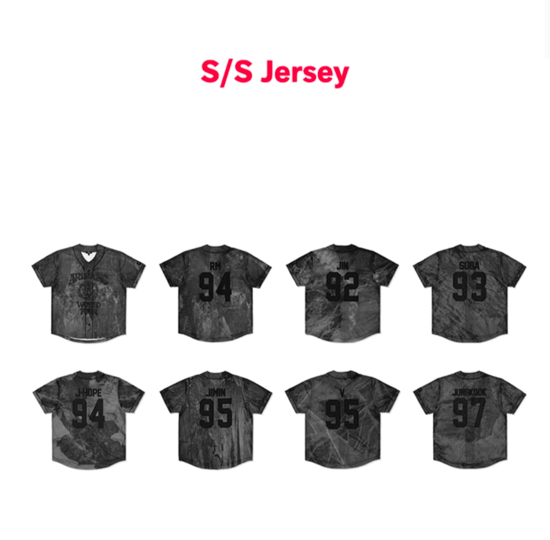 BTS Arirang Tour Jersey (Pre Order)