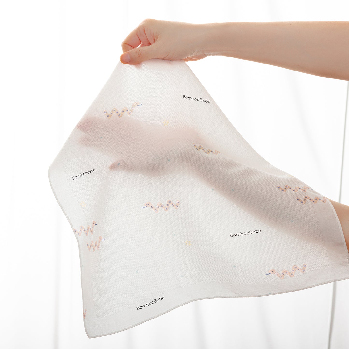 Signature Embossed Handkerchief_Cheerful Bae Yam 6 pieces