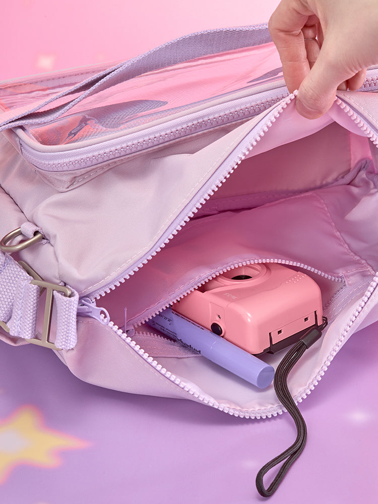 BT21 CLEAR POCKET MULTI CROSSBODY BAG THE JOURNEY