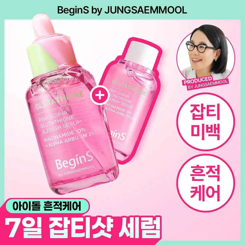 Begins by JungSaemMool Niacinamide 10 Blemish Serum Refill Set